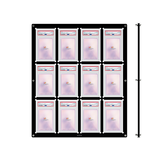 12 Slots Graded Card Display Frame