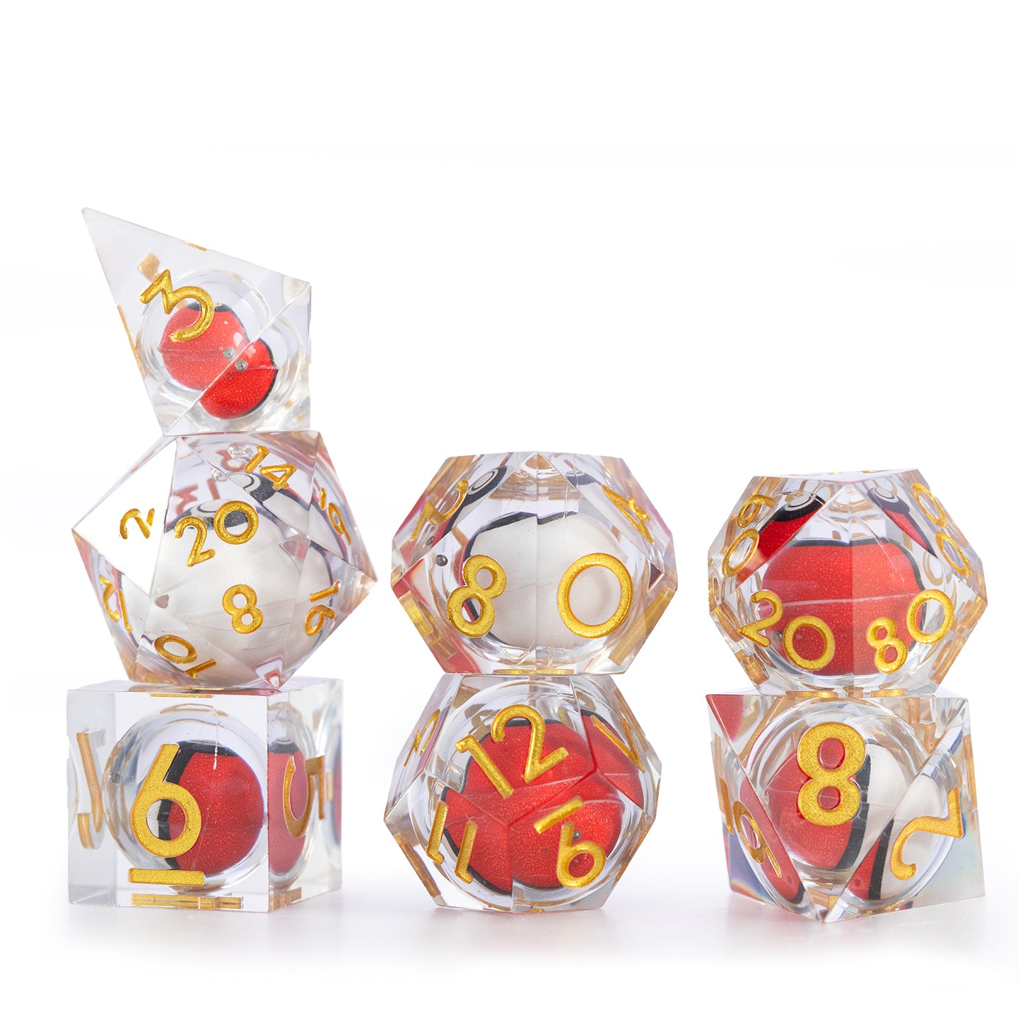 Astral Snare 7-Piece Polyhedral Dice Set