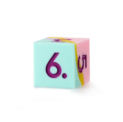 Berry Candy Silicone 7-Piece Polyhedral Dice Set