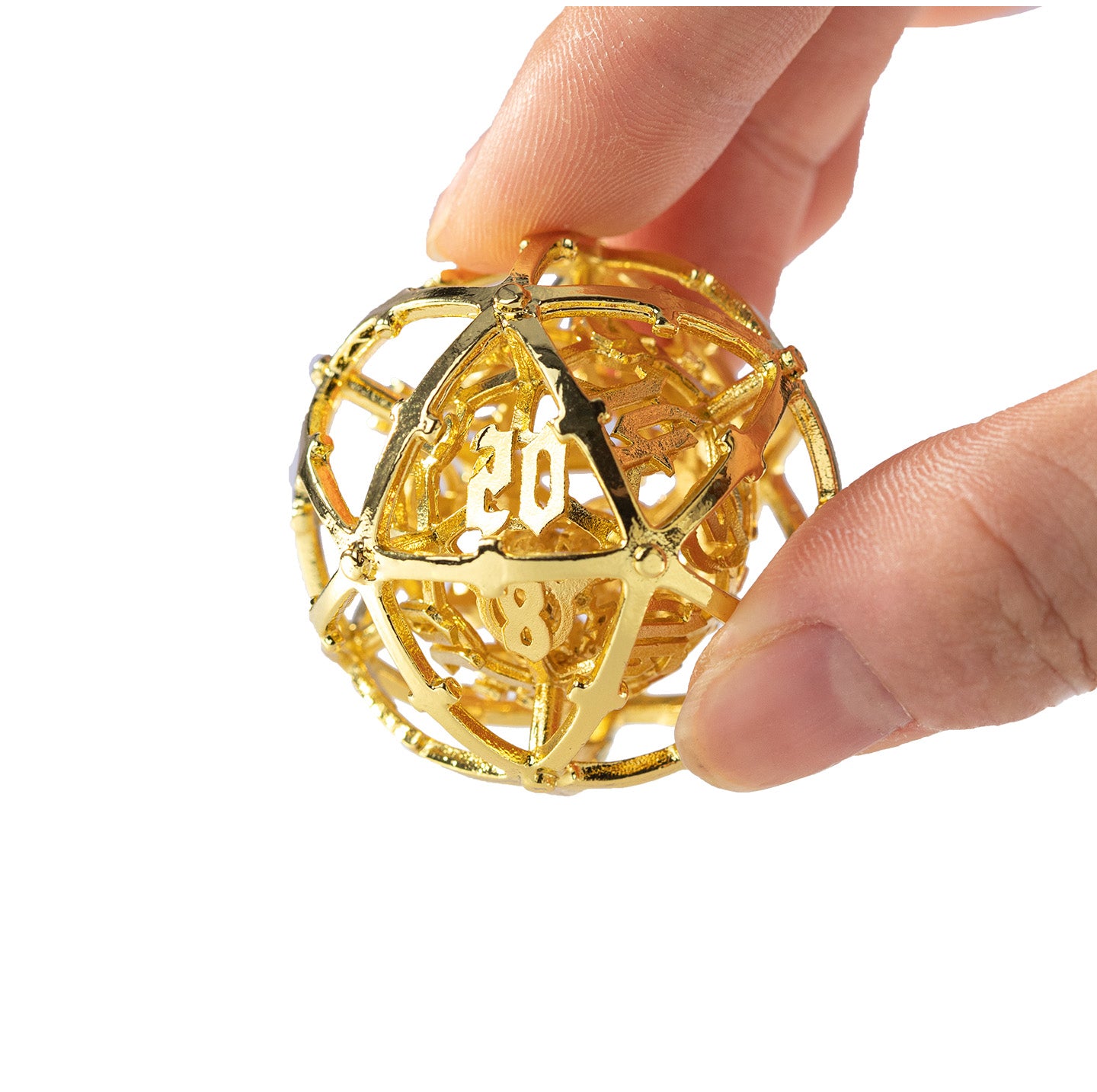 Golden Dragon’s Oath D20 — 36 mm