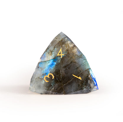 Labradorite Diamond-Cut 7-Piece Dice Set