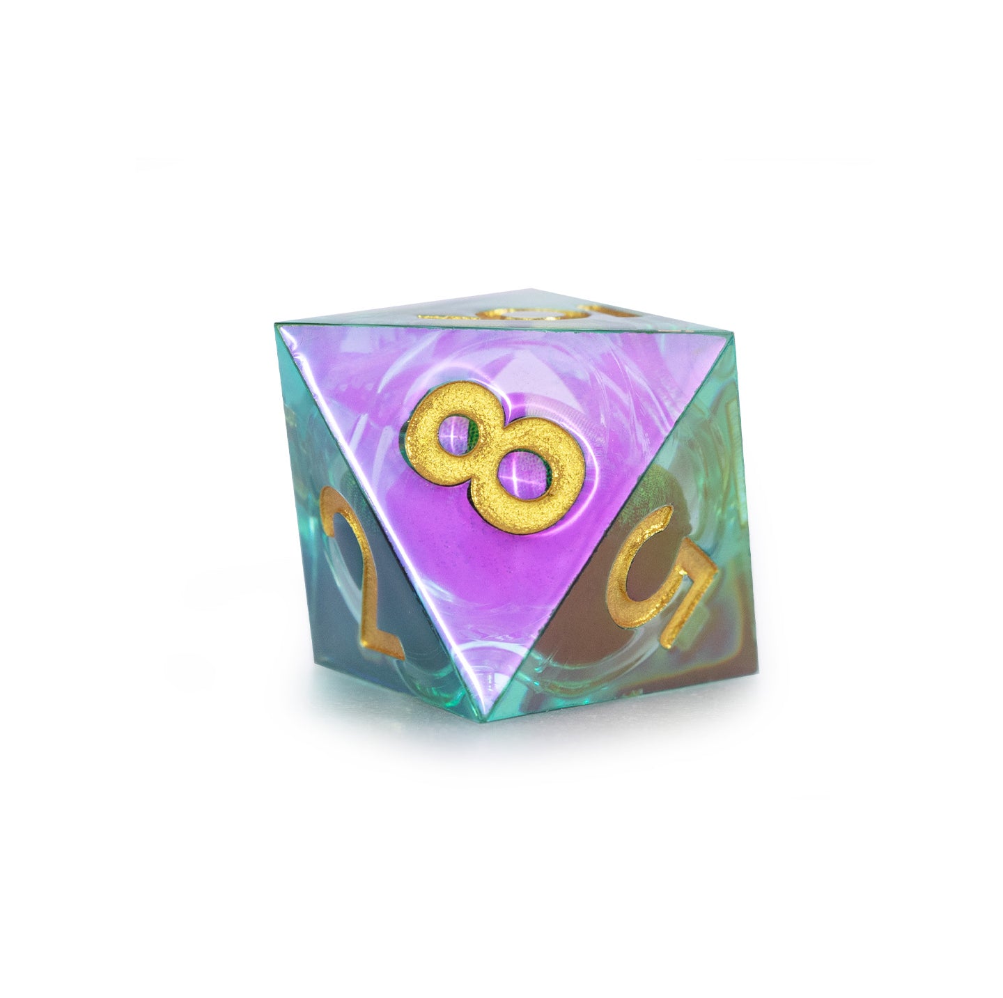 Laser Dragon Eye 7-Piece Polyhedral Dice Set