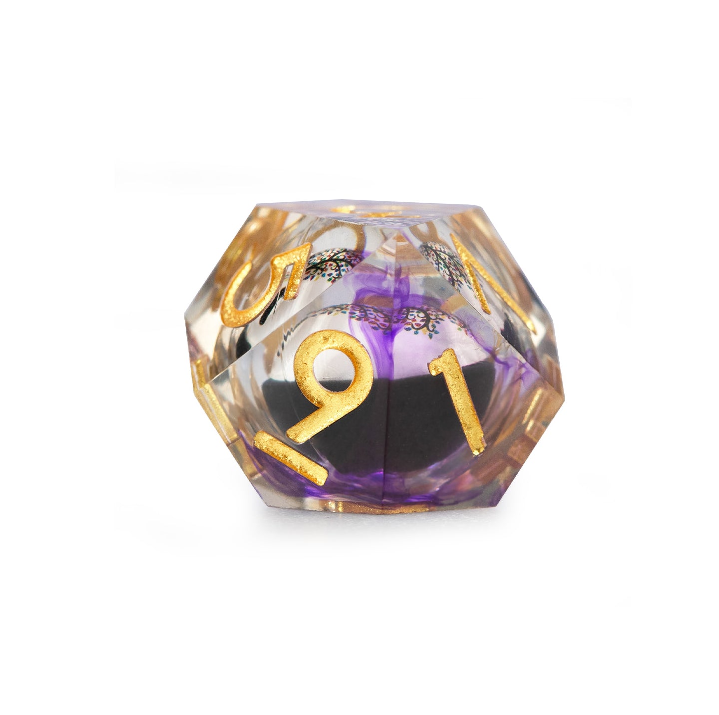 Amethyst Grove 7-Piece Polyhedral Dice Set