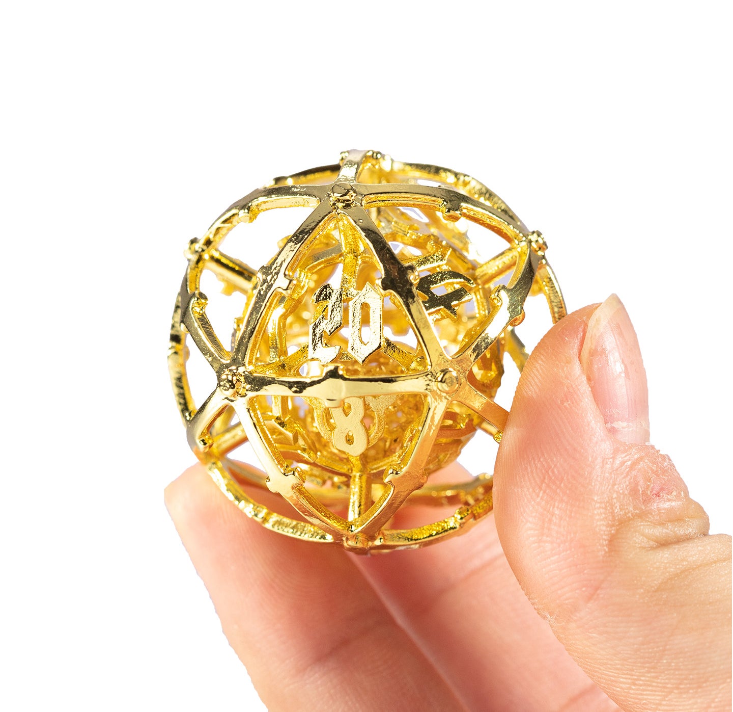 Golden Dragon’s Oath D20 — 36 mm
