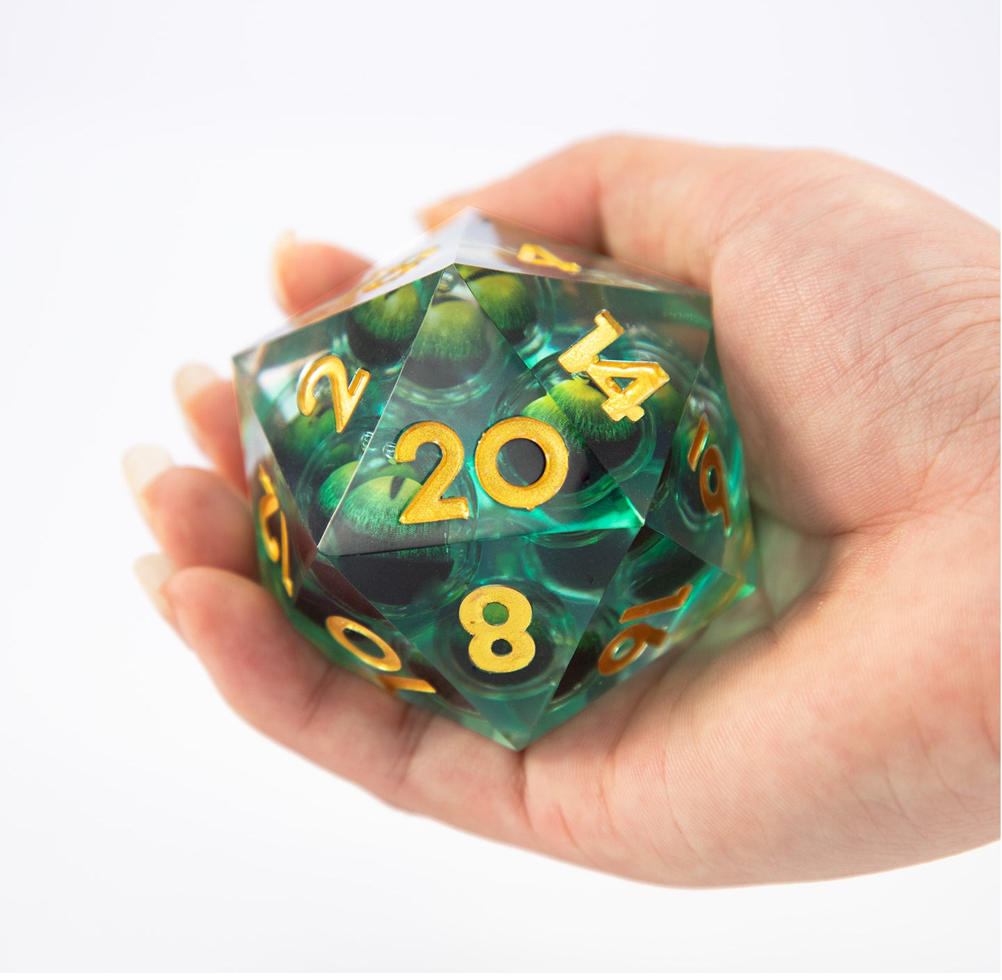 Jade Gaze Single D20 — 52 mm