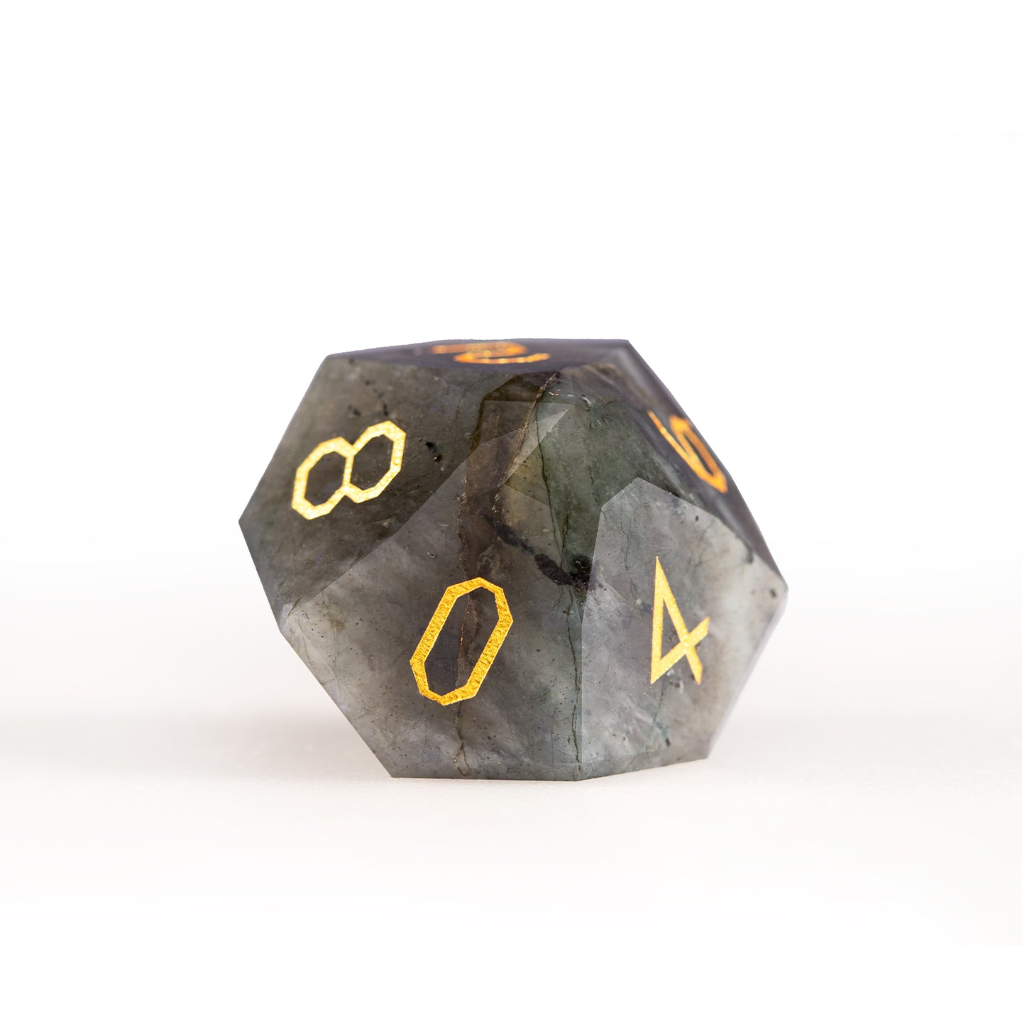 Labradorite Diamond-Cut 7-Piece Dice Set