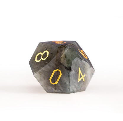 Labradorite Diamond-Cut 7-Piece Dice Set