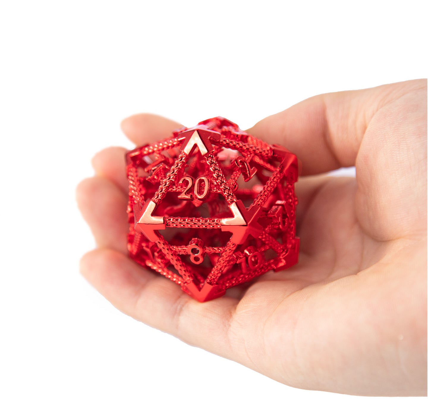 Dragonbreath Ember D20 — 41 mm