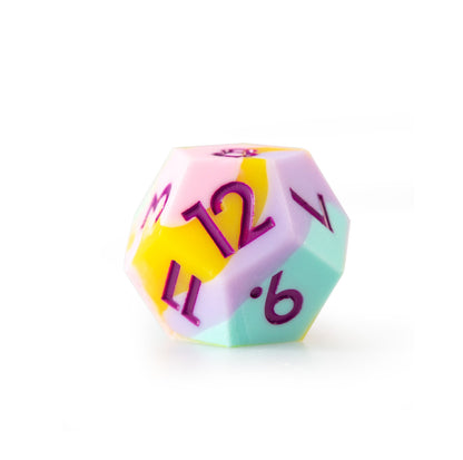 Berry Candy Silicone 7-Piece Polyhedral Dice Set