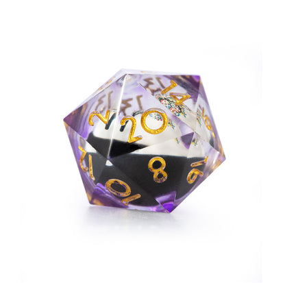 Amethyst Grove 7-Piece Polyhedral Dice Set