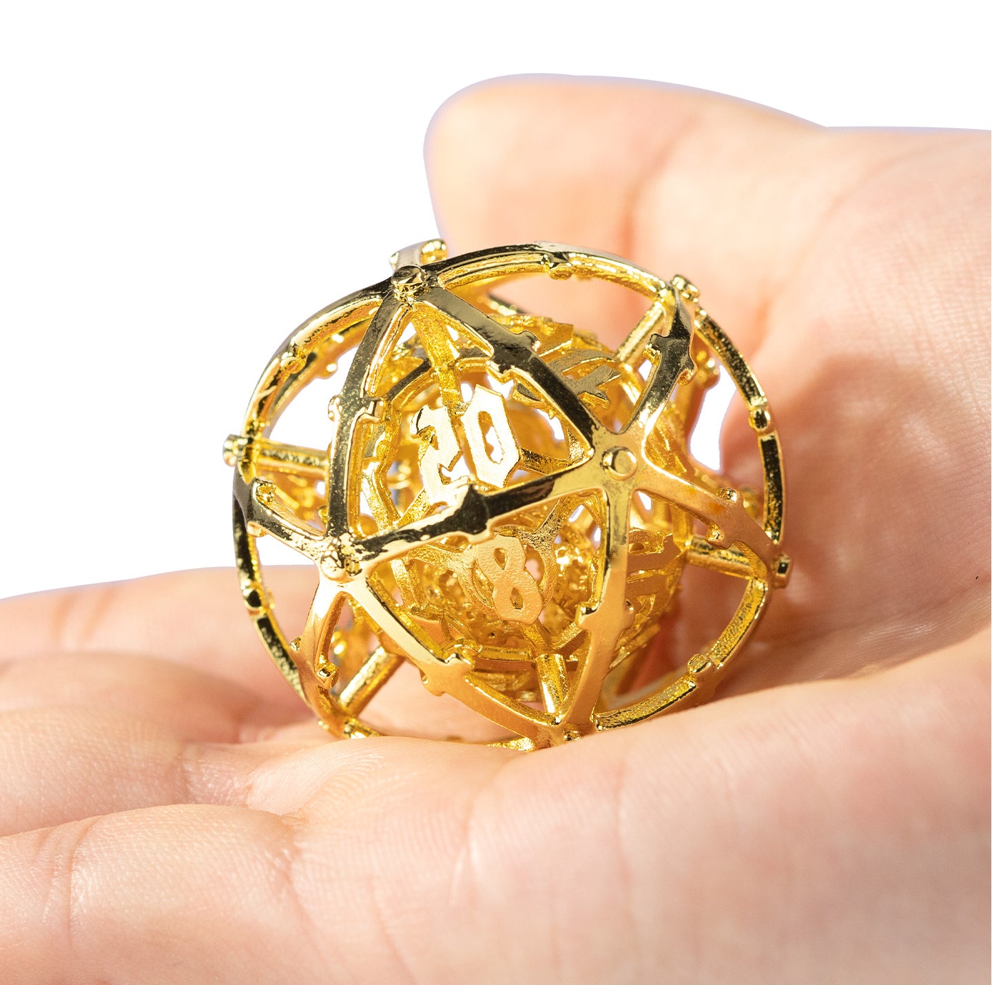Golden Dragon’s Oath D20 — 36 mm