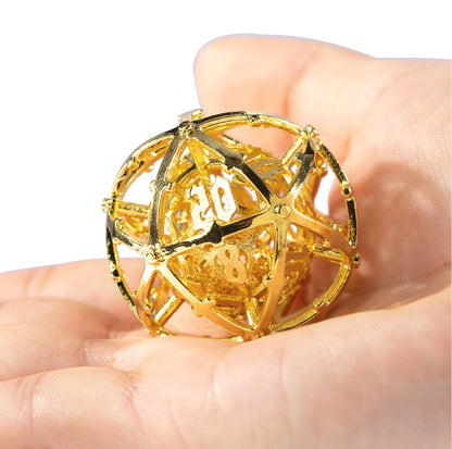 Golden Dragon’s Oath D20 — 36 mm