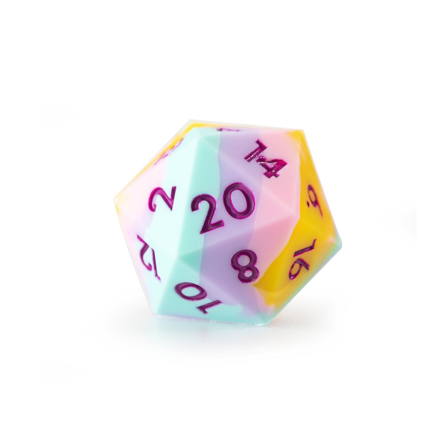 Berry Candy Silicone 7-Piece Polyhedral Dice Set