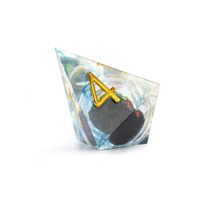 Gilded Veil Skull 7-Piece Polyhedral Dice Set