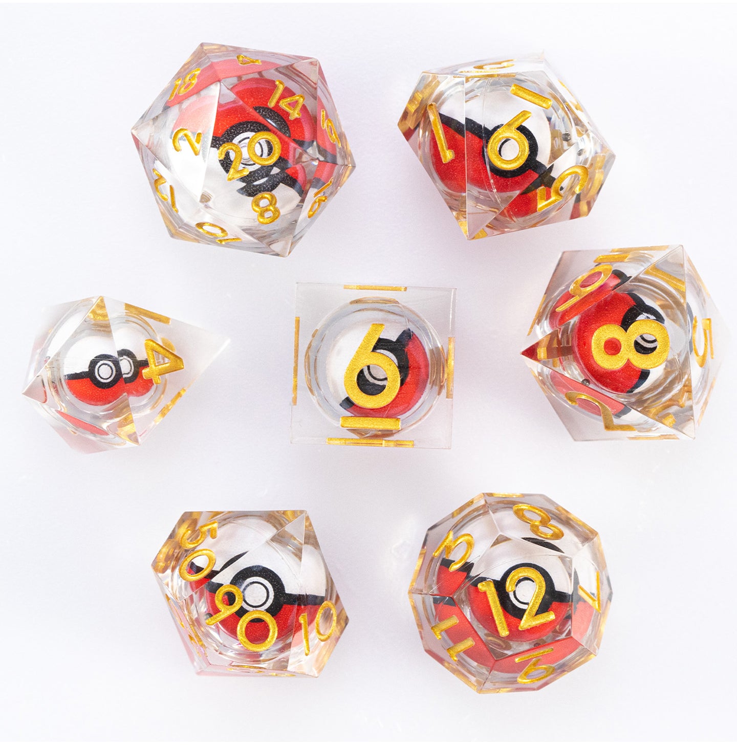 Astral Snare 7-Piece Polyhedral Dice Set