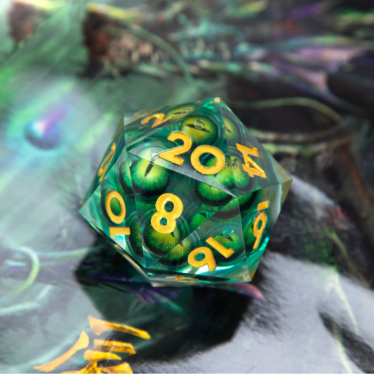 Jade Gaze Single D20 — 52 mm