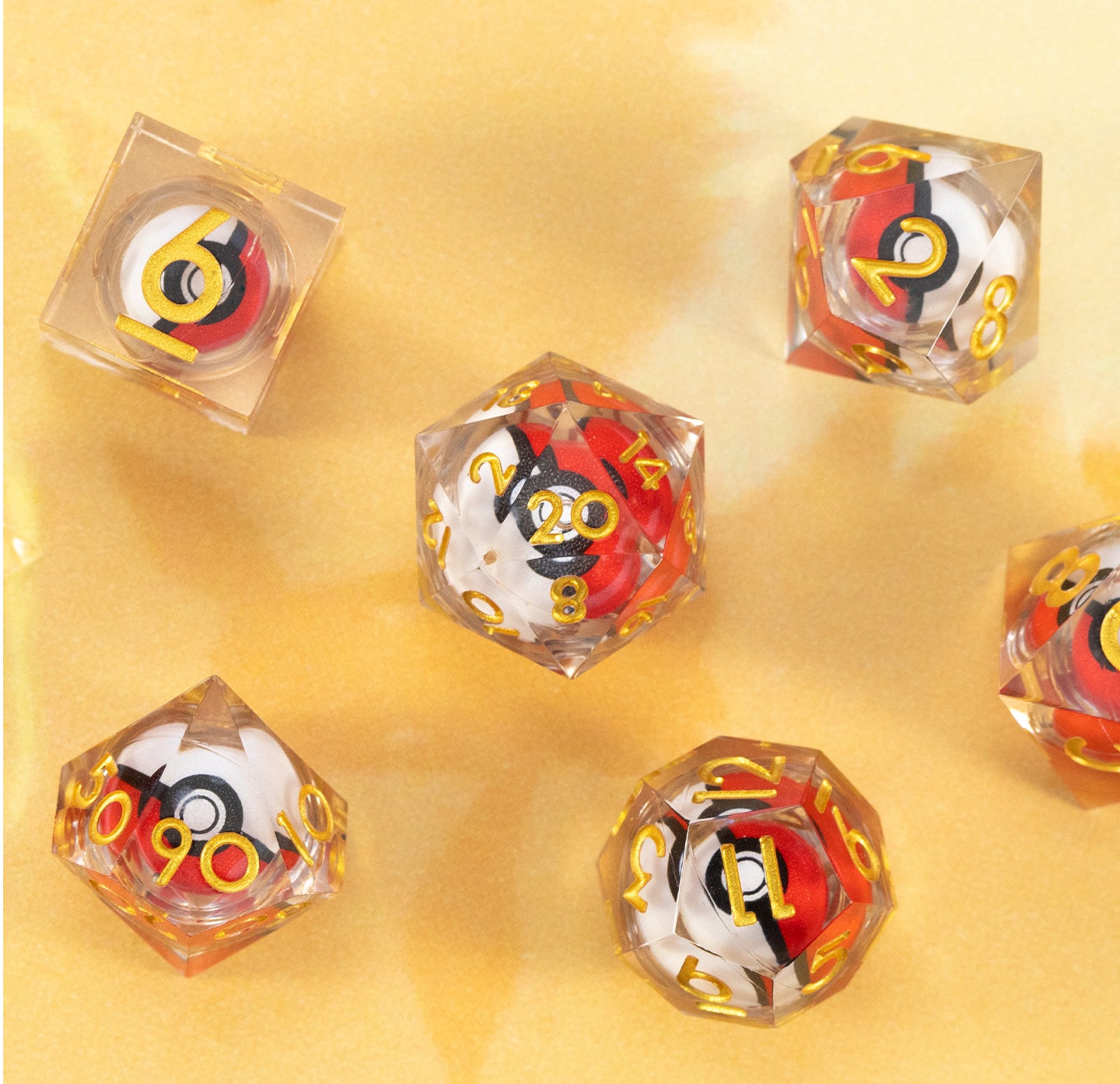 Astral Snare 7-Piece Polyhedral Dice Set
