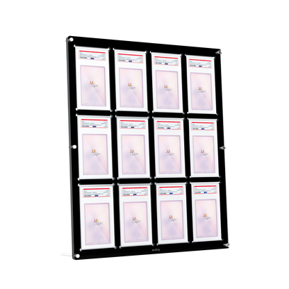 12 Slots Graded Card Display Frame