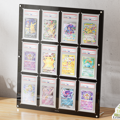 12 Slots Graded Card Display Frame