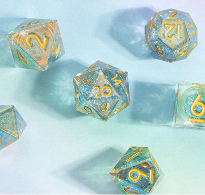 Chromastar 7-Piece Polyhedral Dice Set