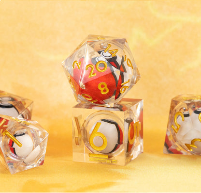 Astral Snare 7-Piece Polyhedral Dice Set