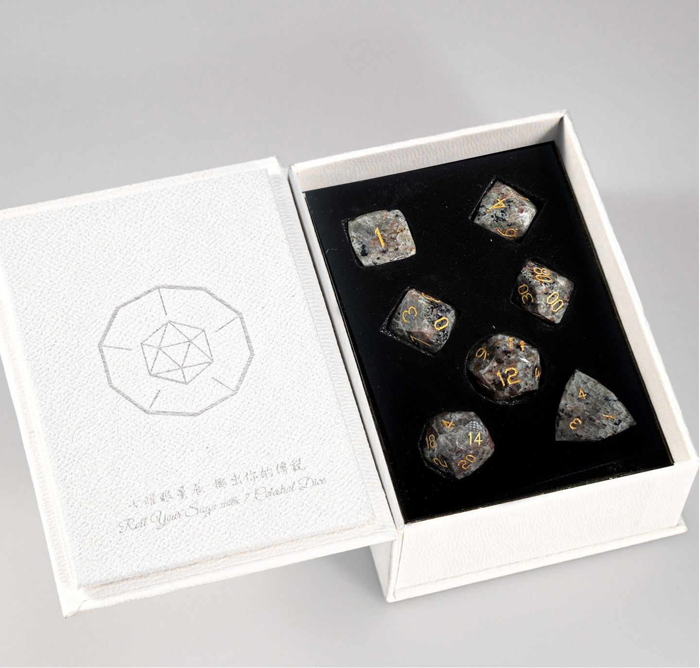 Firestone Diamond-Cut 7-Piece Dice Set
