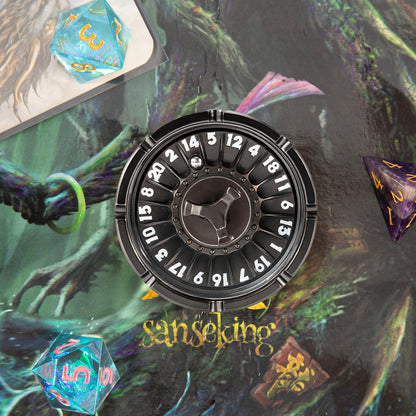 Dragon Metal Dice Spinner 1–20