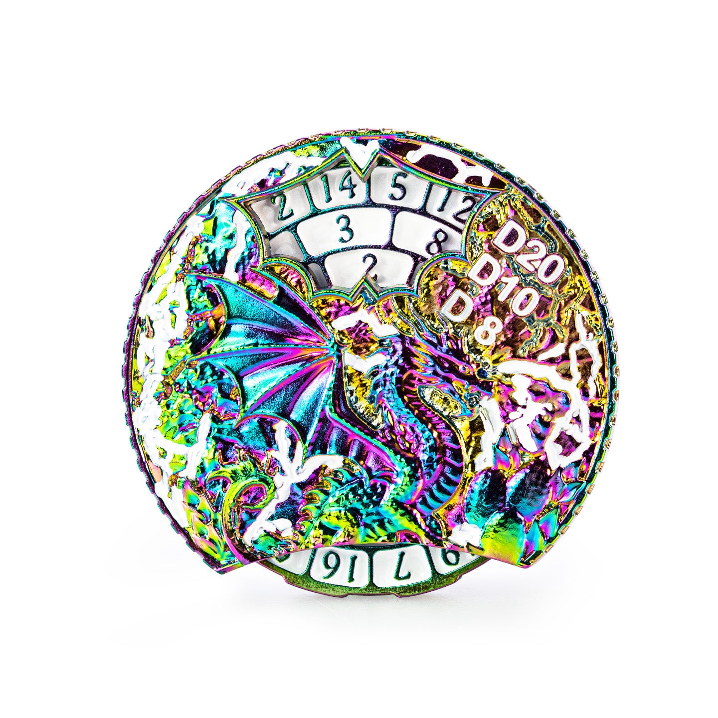 Dragon Dominion 7-in-1 Metal Dice Spinner