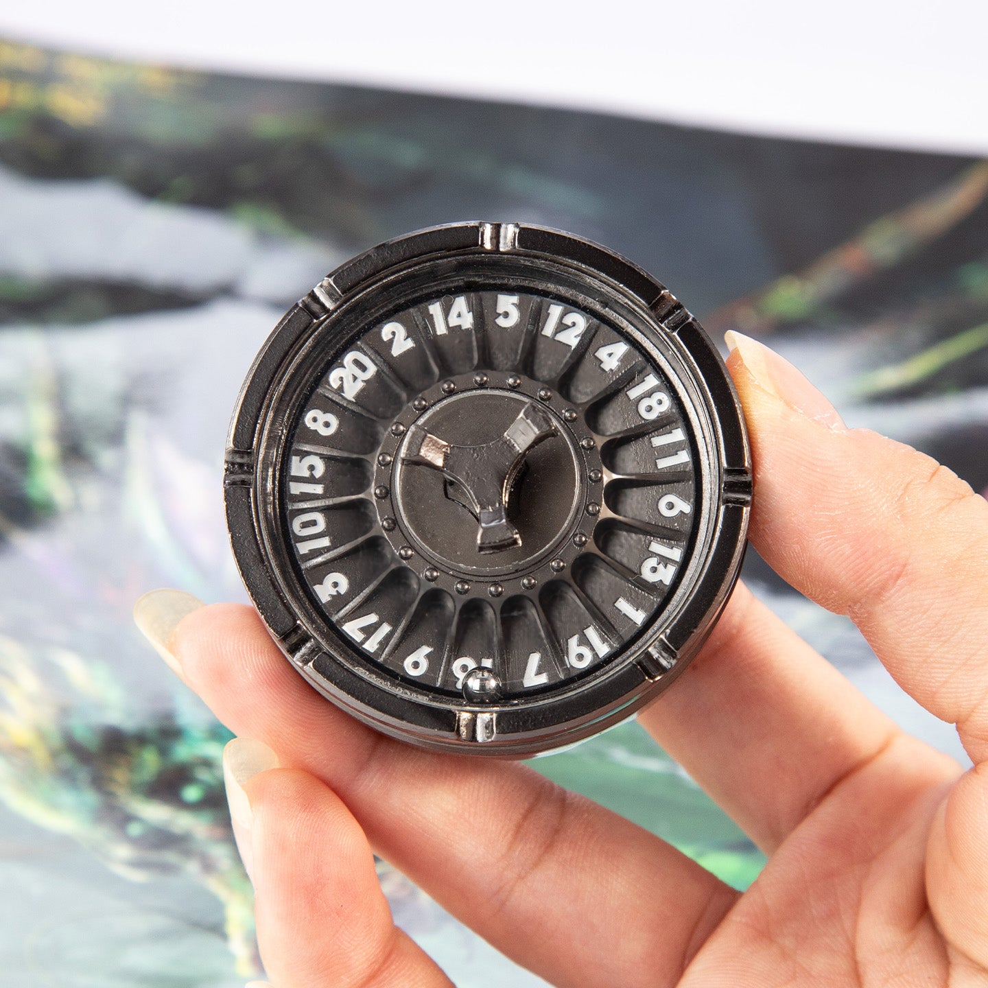 Dragon Metal Dice Spinner 1–20
