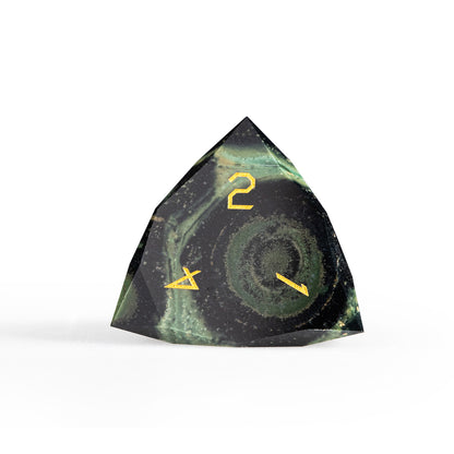 Birdstone Diamond-Cut 7-Piece Dice Set