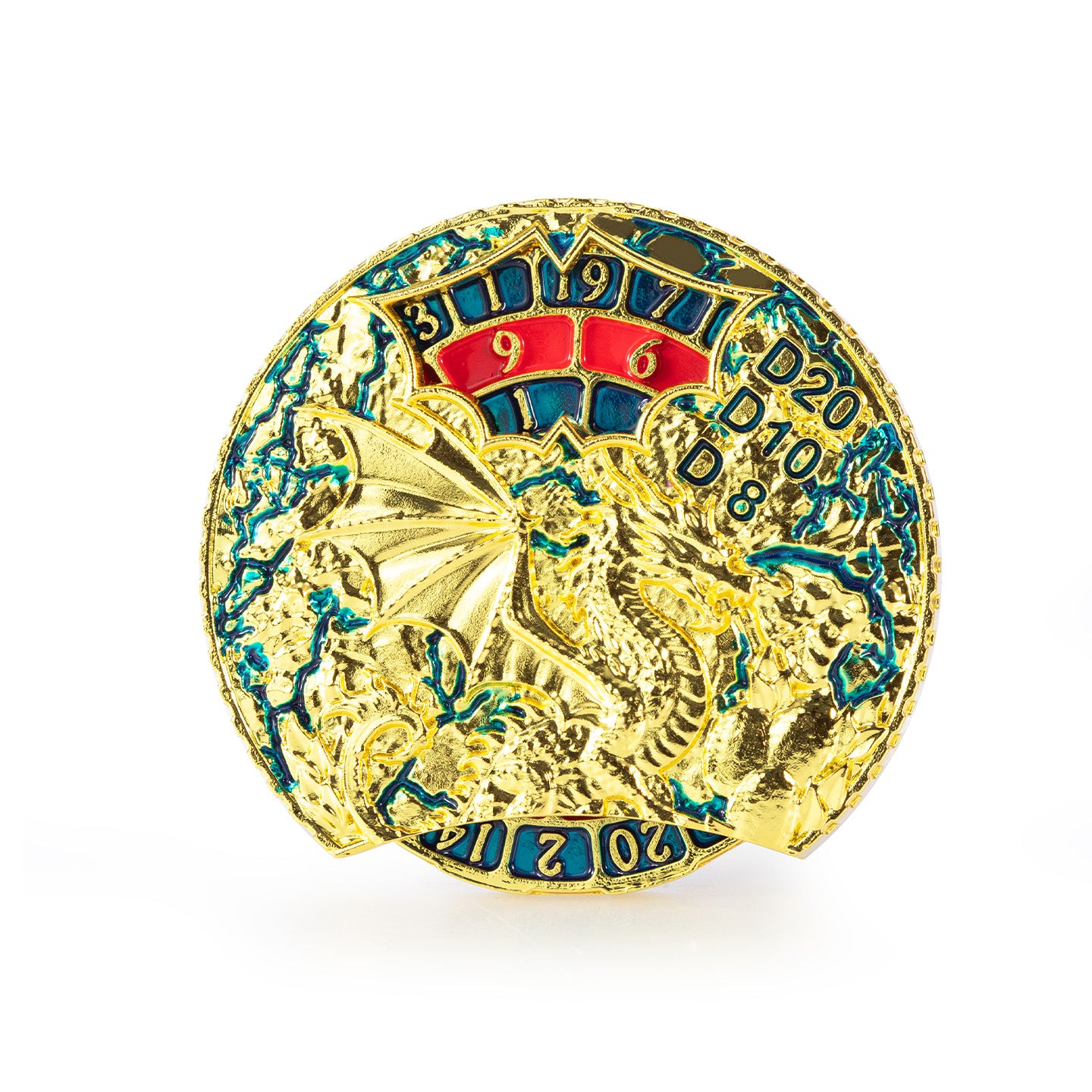 Dragon Dominion 7-in-1 Metal Dice Spinner
