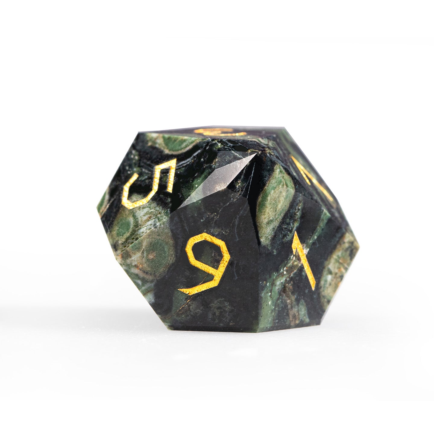 Birdstone Diamond-Cut 7-Piece Dice Set