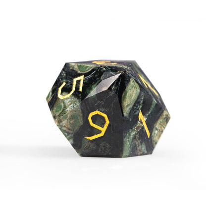Birdstone Diamond-Cut 7-Piece Dice Set