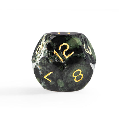 Birdstone Diamond-Cut 7-Piece Dice Set
