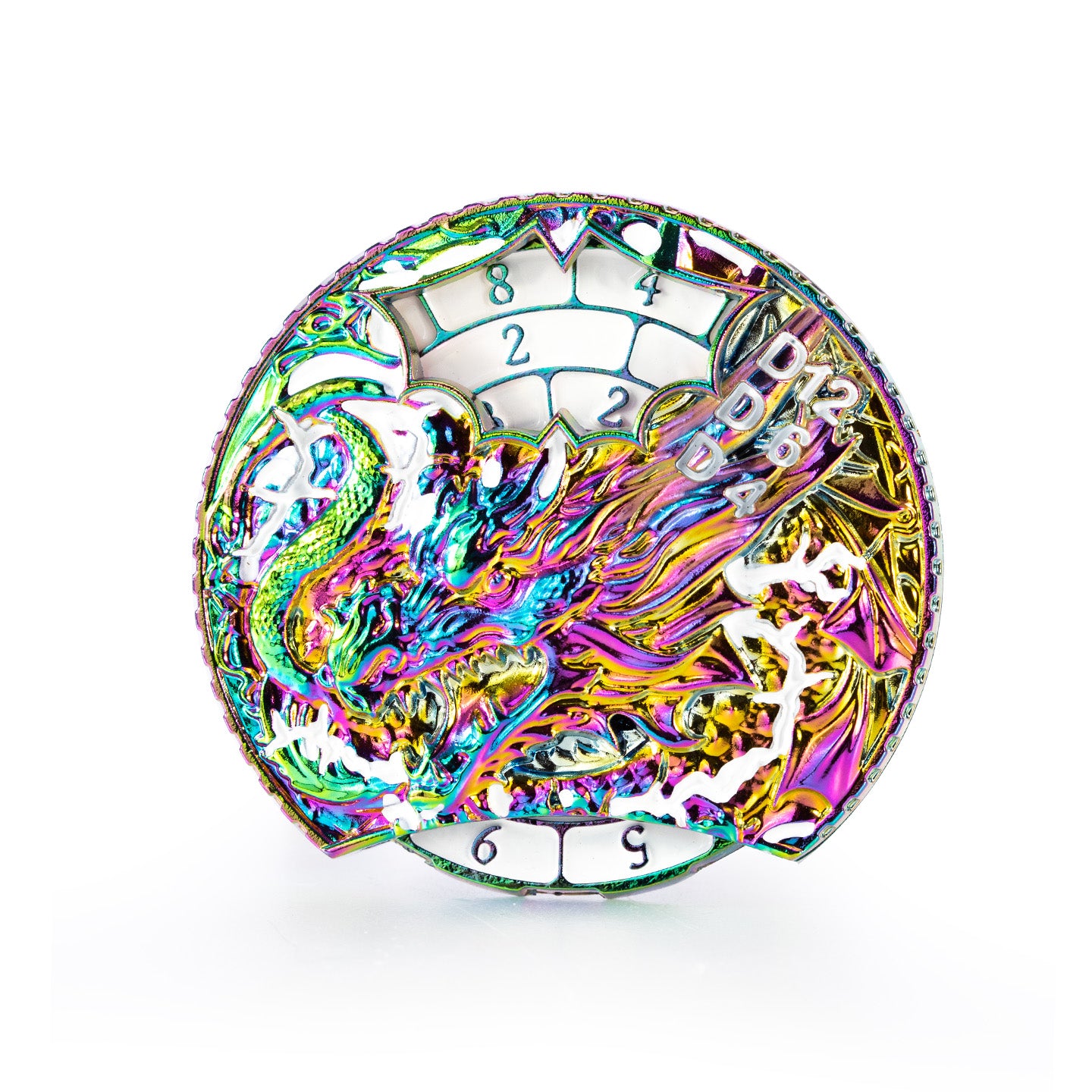 Dragon Dominion 7-in-1 Metal Dice Spinner