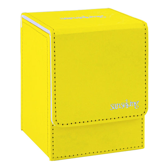 TCG Deck Box Fits 100+ yvek® (Vertical,Yellow)