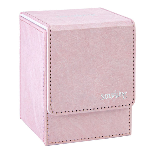 TCG Deck Box Fits 100+ yvek® (Vertical,Pink)