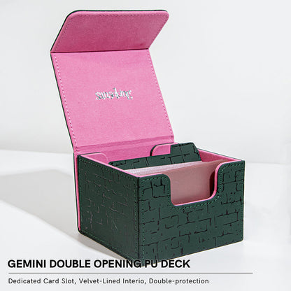 Pyramic Deck Box - Green (Includes 3 Dividers)