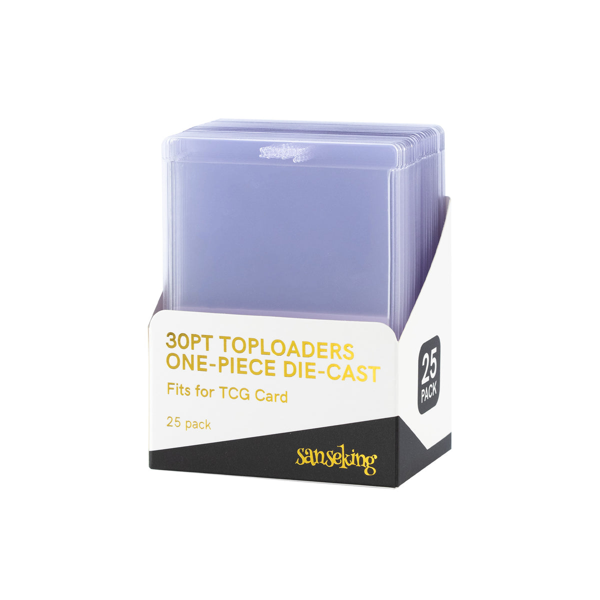 30PT One-piece Die-cast Toploaders