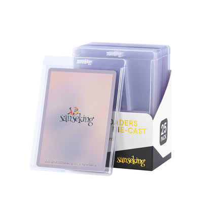 30PT One-piece Die-cast Toploaders