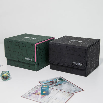 Pyramic Deck Box - Green (Includes 3 Dividers)