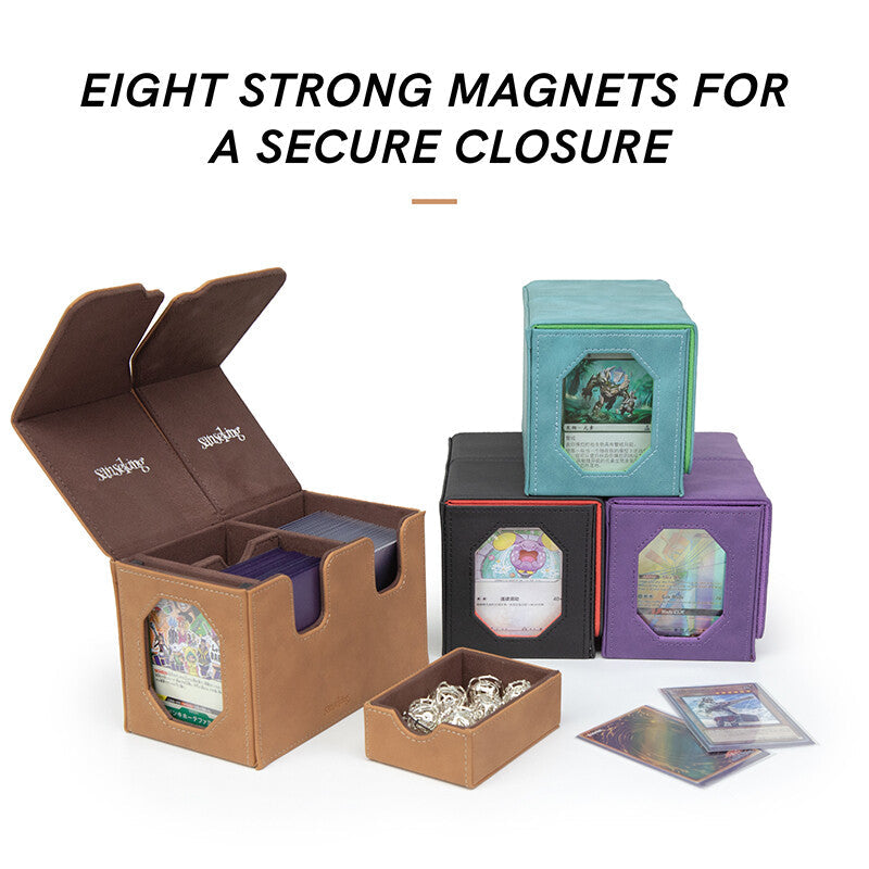 Gemini Double Opening PU Deck Box