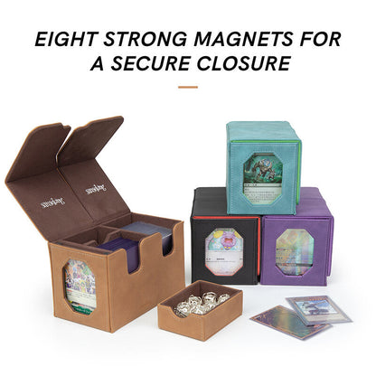 Gemini Double Opening PU Deck Box
