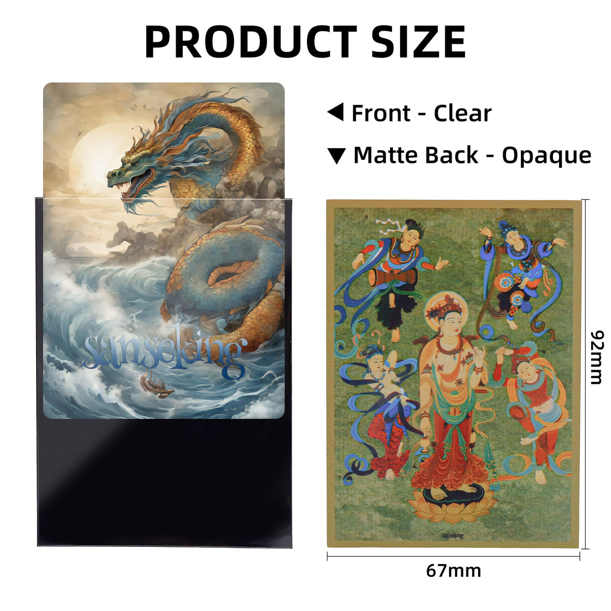 Flying Apsaras TCG Card Sleeves 64pcs
