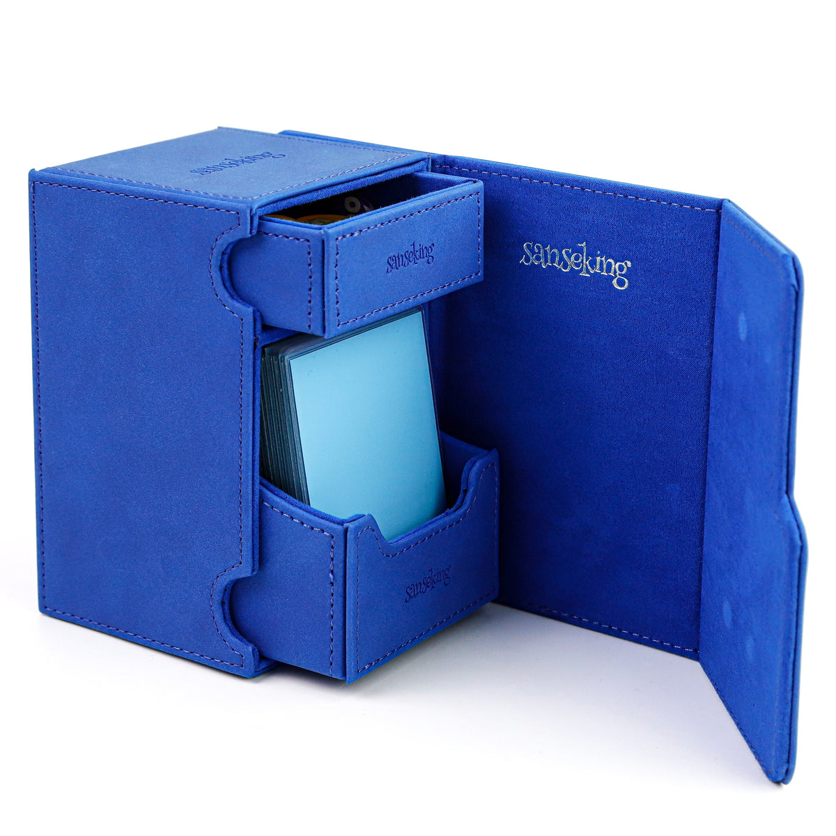 Double-Layer Deck Box – Blue