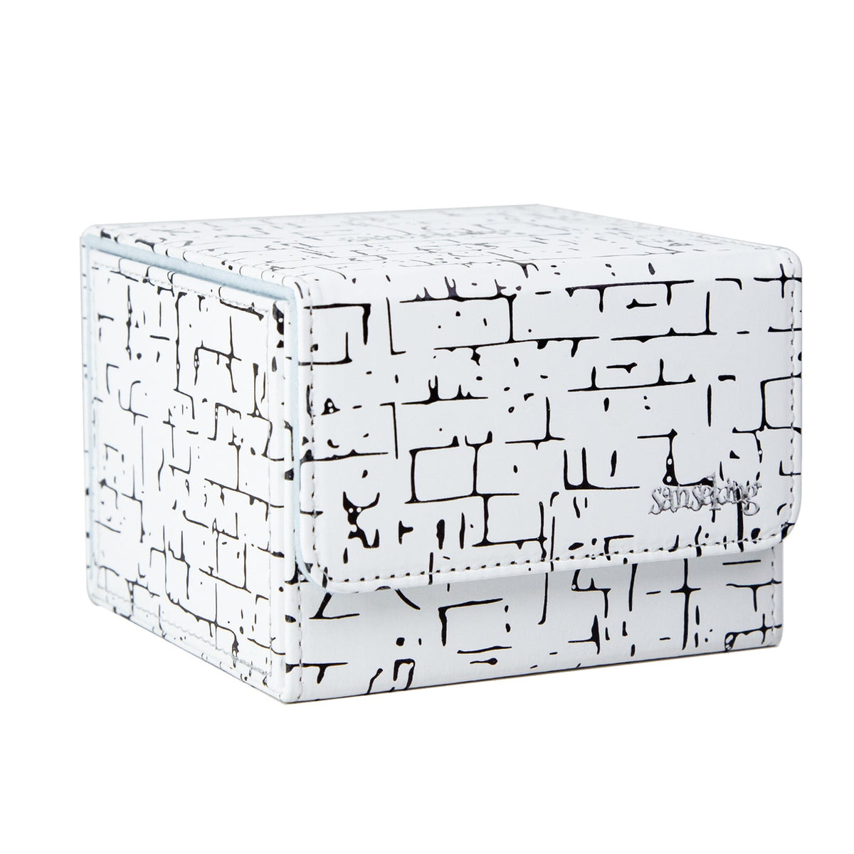 Pyramic Deck Box - White (Includes 3 Dividers)