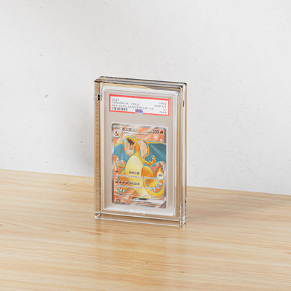 35PT PSA Graded Card Display Case Magnetic Top Opening
