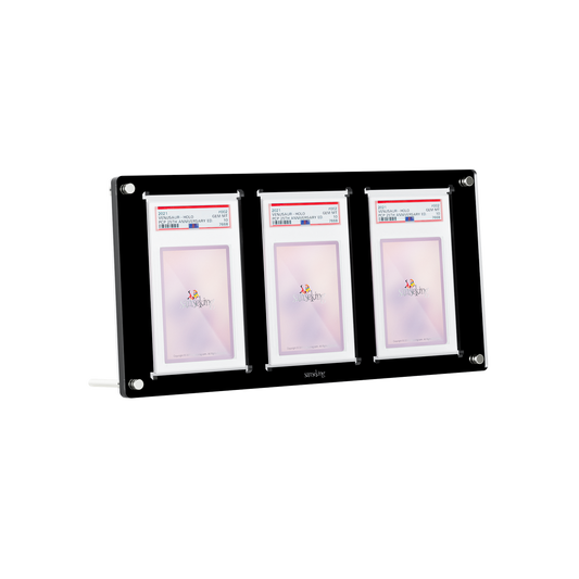 3 Slots Graded Card Display Frame