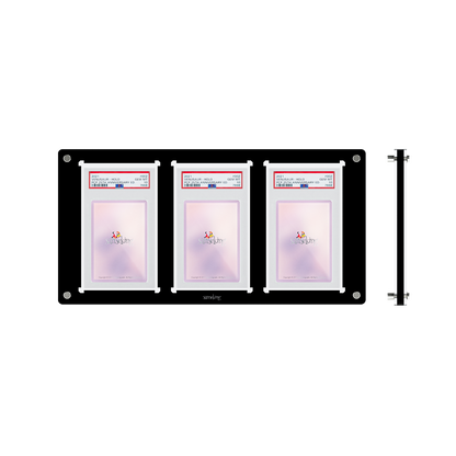 3 Slots Graded Card Display Frame