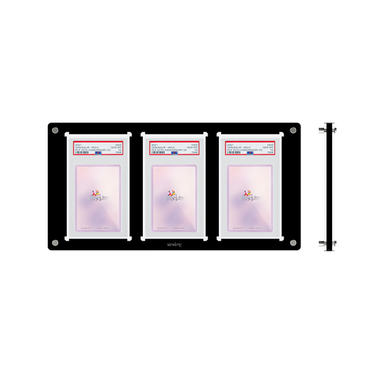 3 Slots Graded Card Display Frame